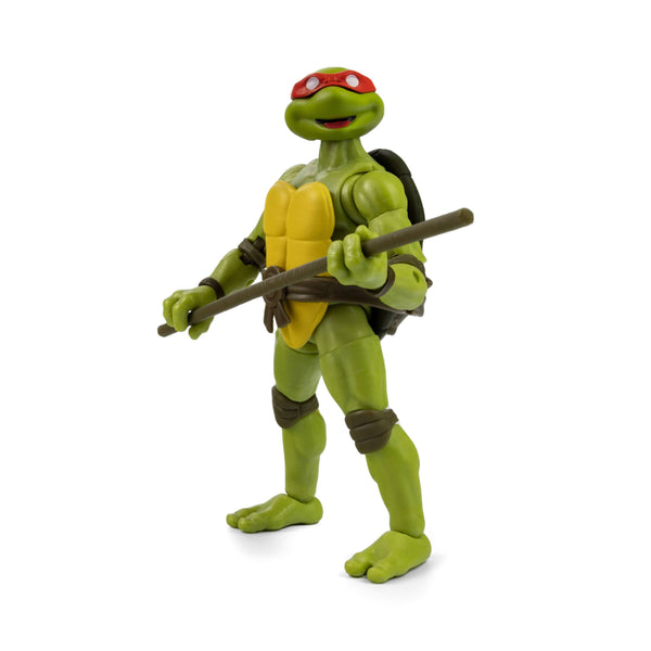 TEENAGE MUTANT NINJA TURTLE - BST AXN - IDW ACTIONFIGUR & COMIC DONATELLO EXCLUSIVE (13CM)