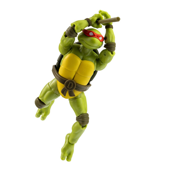 TEENAGE MUTANT NINJA TURTLE - BST AXN - IDW ACTIONFIGUR & COMIC DONATELLO EXCLUSIVE (13CM)