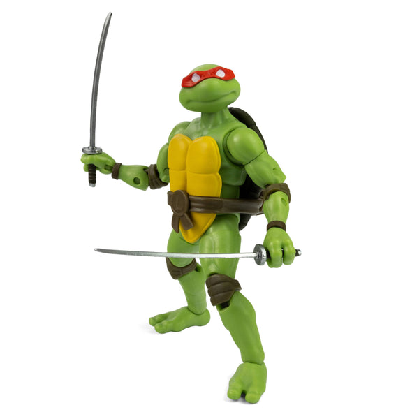 TEENAGE MUTANT NINJA TURTLE - BST AXN - IDW ACTIONFIGUR & COMIC LEONARDO EXCLUSIVE (13CM)