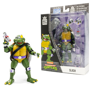 TEENAGE MUTANT NINJA TURTLE - BST AXN - SLASH (13CM)