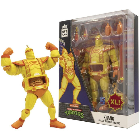 TEENAGE MUTANT NINJA TURTLE - BST AXN - KRANG WITH ANDROID BODY XL - ARCADE DAMAGE ANDROID (20CM)