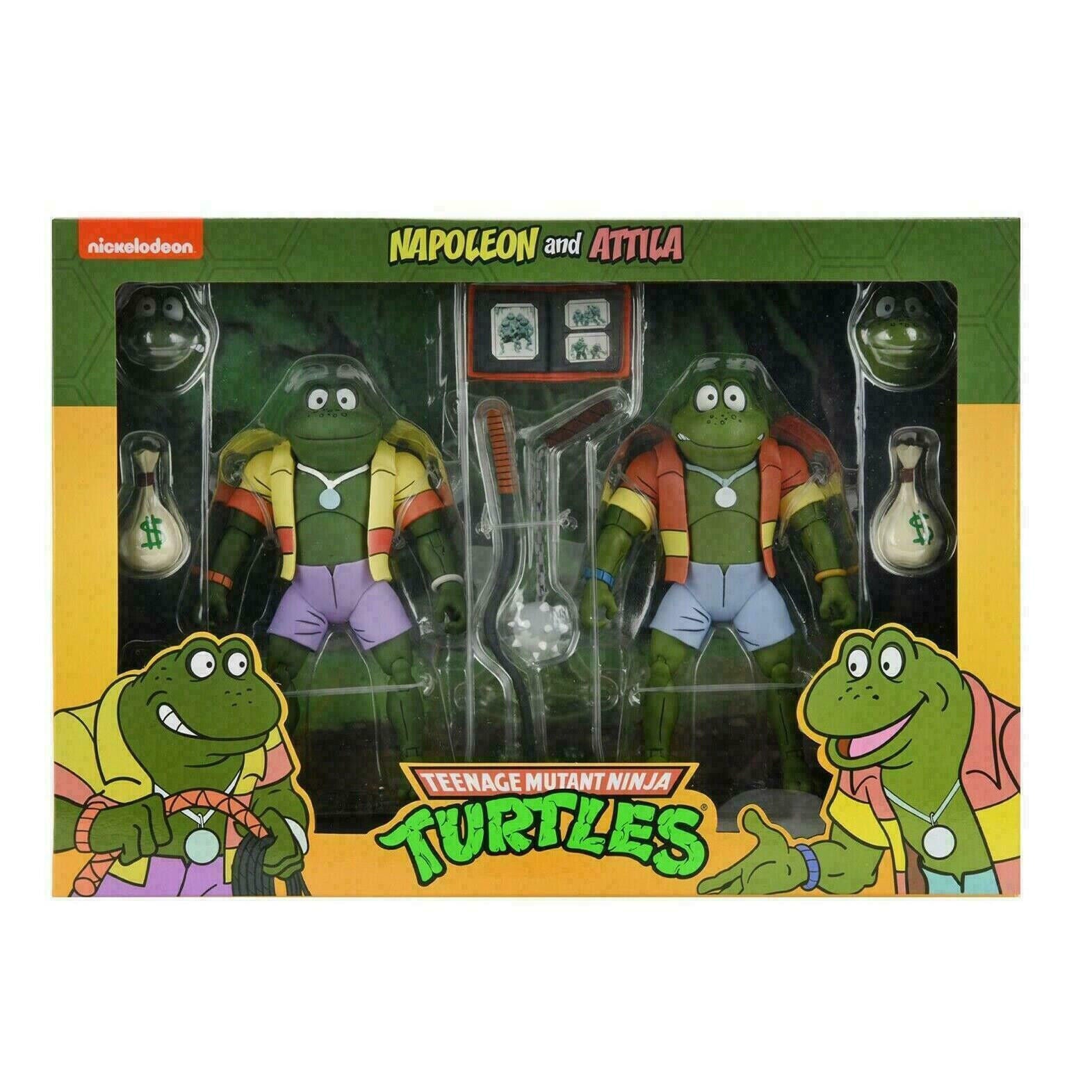 TEENAGE MUTANT NINJA TURTLE - NAPOLEON & ATILLA FROG 2ER PACK