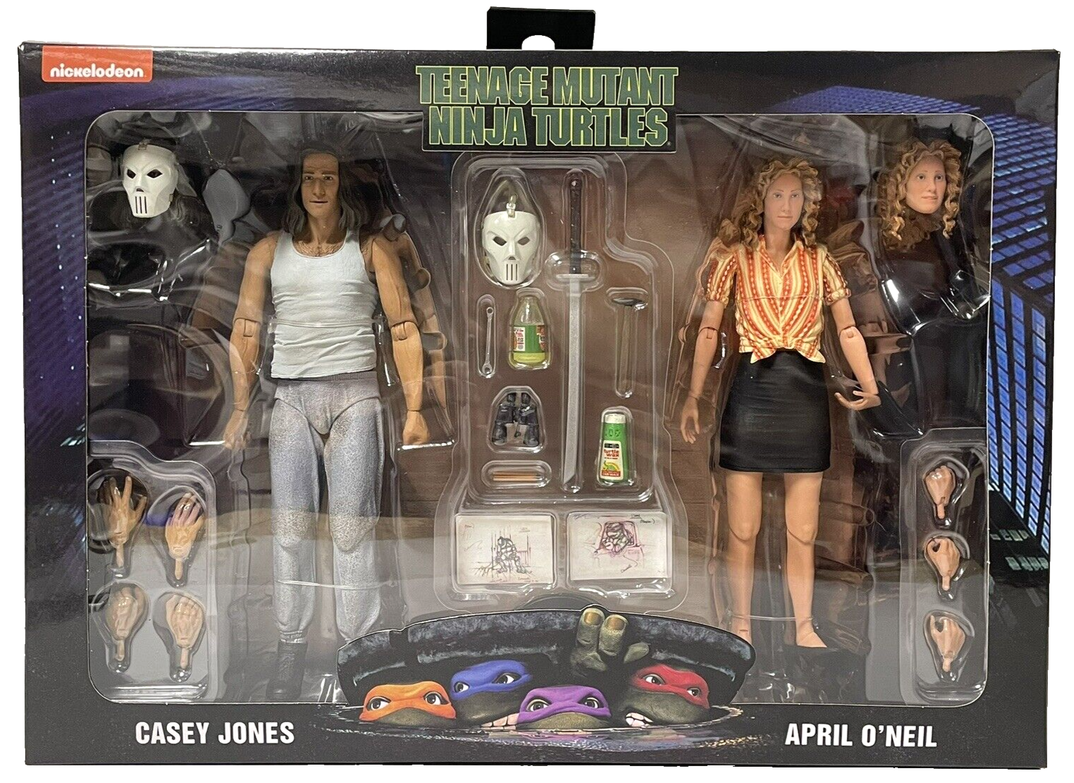 TEENAGE MUTANT NINJA TURTLE - APRIL O'NEIL & CASEY JONES 2ER PACK