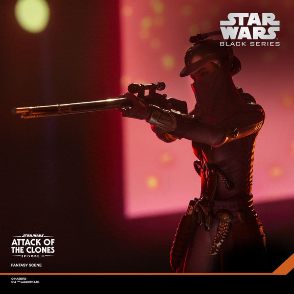 STAR WARS BLACK SERIES - SAGA COLLECTION - ATTACK OF THE CLONES - ZAM WESELL PRE-ORDER 04.2027
