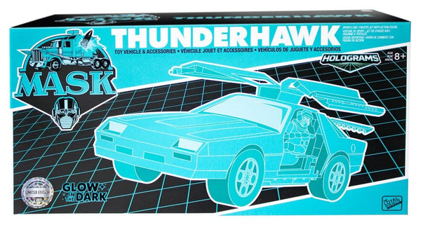 M.A.S.K. FAHRZEUG THUNDERHAWK HOLOGRAM VARIANT (GLOW IN THE DARK)