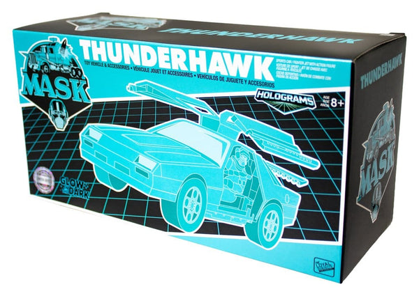 M.A.S.K. FAHRZEUG THUNDERHAWK HOLOGRAM VARIANT (GLOW IN THE DARK)