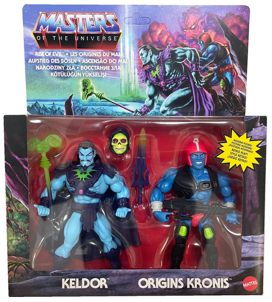 MASTERS OF THE UNIVERSE - ORIGINS - RISE OF EVIL - KELDOR AND KRONIS