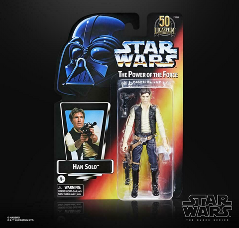 STAR WARS BLACK SERIES - THE POWER OF THE FORCE - HAN SOLO