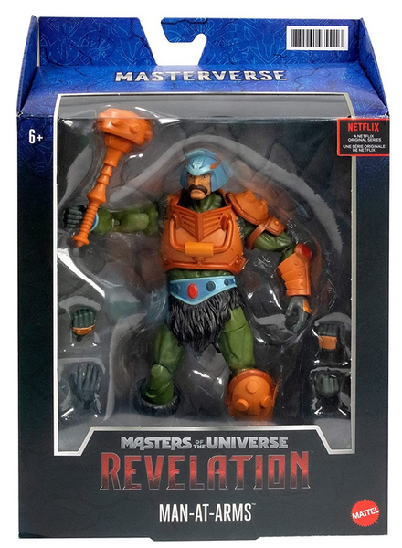 MASTERS OF THE UNIVERSE - MASTERVERSE REVELATION - MAN-AT-ARMS