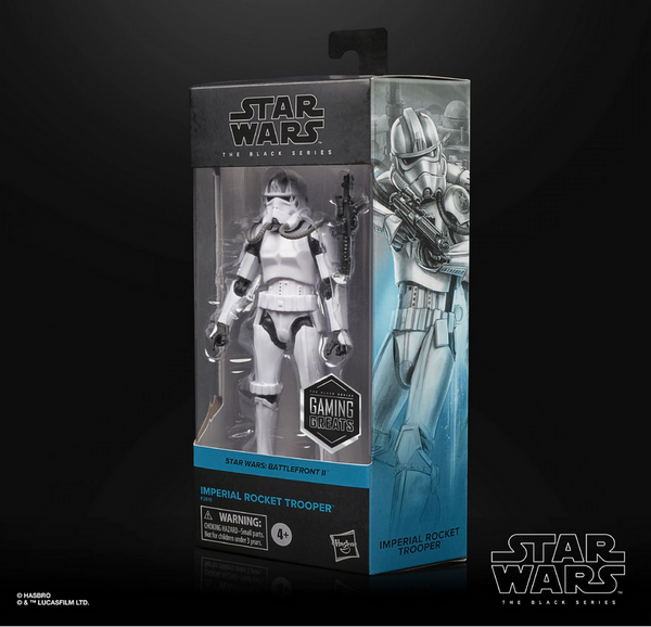 STAR WARS BLACK SERIES - GAMING GREATS - #01 IMPERIAL ROCKET TROOPER