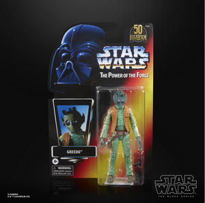 STAR WARS BLACK SERIES - THE POWER OF THE FORCE - GREEDO