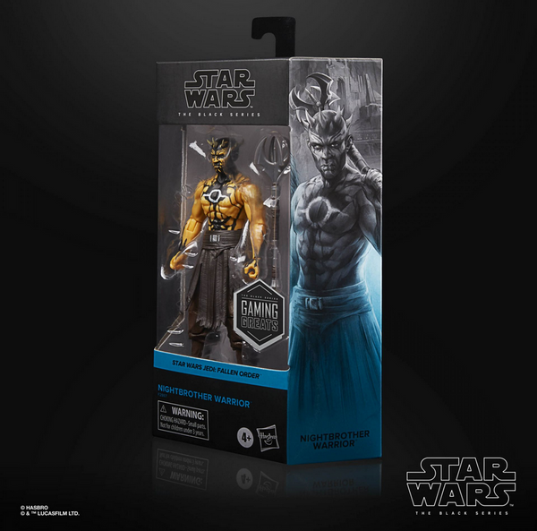 STAR WARS BLACK SERIES - GAMING GREATS - #05 NIGHTBROTHER WARRIOR