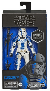 STAR WARS BLACK SERIES - RED LINE - STORMTROOPER COMMANDER (GAMING GREATS)