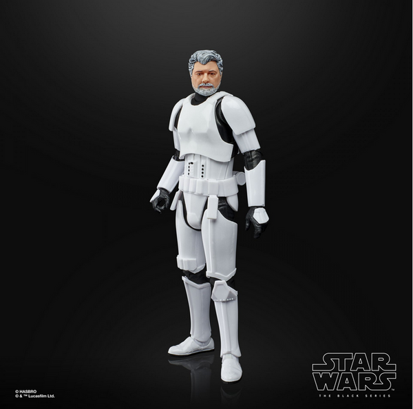 STAR WARS BLACK SERIES - 50TH ANNIVERSARY - GEORGE LUCAS (IN STORMTROOPER DISGUISE) - 15cm