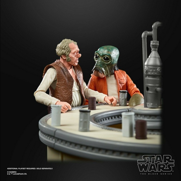 STAR WARS BLACK SERIES - 50TH ANNIVERSARY - CANTINA SHOWDOWN (OBI WAN KENOBI, DR. EVAZAN, PONDA BABA)