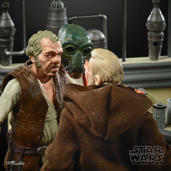 STAR WARS BLACK SERIES - 50TH ANNIVERSARY - CANTINA SHOWDOWN (OBI WAN KENOBI, DR. EVAZAN, PONDA BABA)