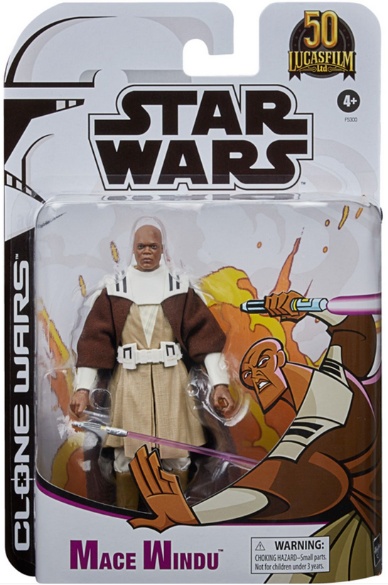 STAR WARS BLACK SERIES - THE CLONE WARS - MACE WINDU 2022 15CM