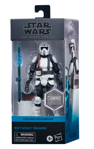 STAR WARS BLACK SERIES - GAMING GREATS - #14 RIOT SCOUT TROOPER