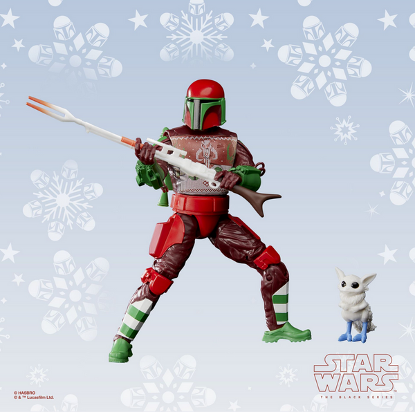 STAR WARS BLACK SERIES - HOLIDAY EDITION - MANDALORIAN WARRIOR