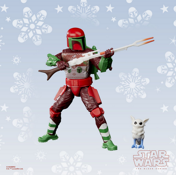 STAR WARS BLACK SERIES - HOLIDAY EDITION - MANDALORIAN WARRIOR