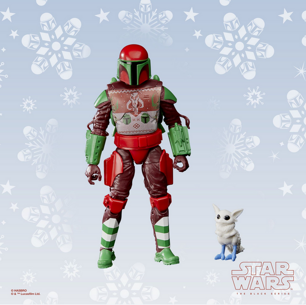 STAR WARS BLACK SERIES - HOLIDAY EDITION - MANDALORIAN WARRIOR