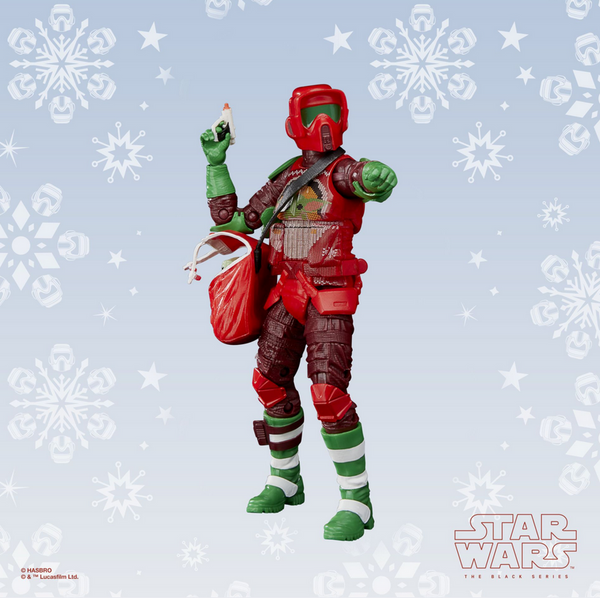 STAR WARS BLACK SERIES - HOLIDAY EDITION - SCOUT TROOPER