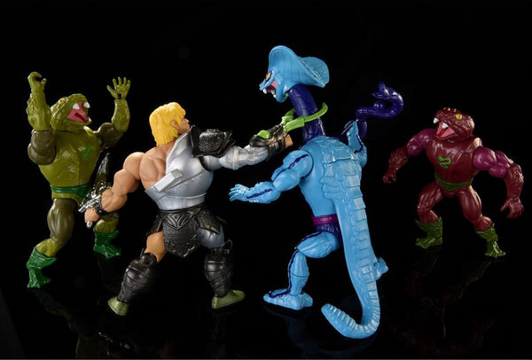 MASTERS OF THE UNIVERSE - ORIGINS - DIABOLICAL SNAKE INVASION 4-PACK - EXCLUSIVE (US-KARTE)