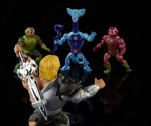 MASTERS OF THE UNIVERSE - ORIGINS - DIABOLICAL SNAKE INVASION 4-PACK - EXCLUSIVE (US-KARTE)