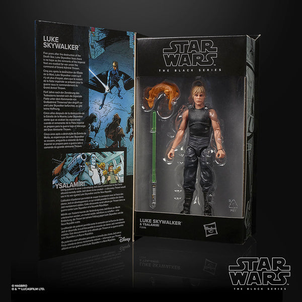 STAR WARS BLACK SERIES - COMIC LINE - LUKE SKYWALKER & YSALAMIRI