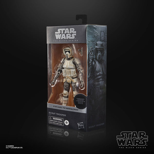 STAR WARS BLACK SERIES CARBONIZED COLLECTION SCOUT TROOPER