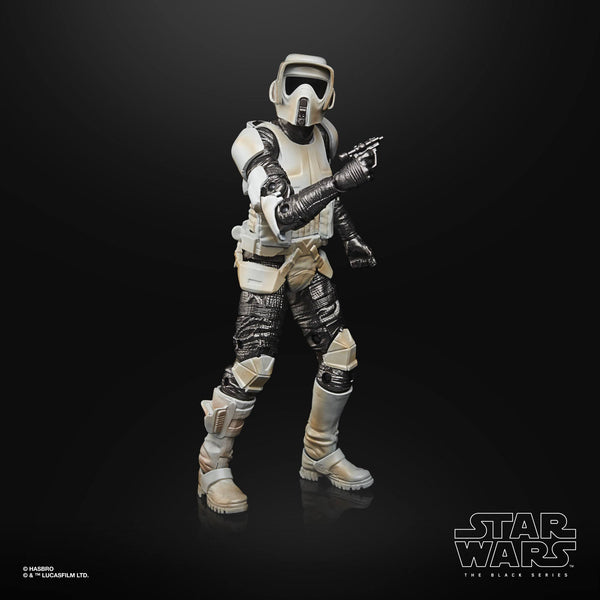 STAR WARS BLACK SERIES CARBONIZED COLLECTION SCOUT TROOPER