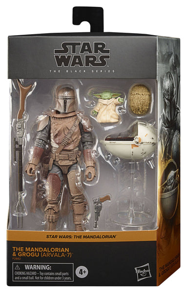 STAR WARS BLACK SERIES - THE MANDALORIAN - #14 THE MANDALORIAN & GROGU (ARVALA-7)