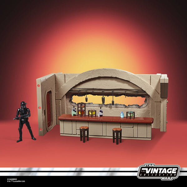 STAR WARS THE VINTAGE COLLECTION - THE MANDALORIAN - NEVARRO CANTINA MIT IMPERIAL DEATH TROOPER (NEVARRO)