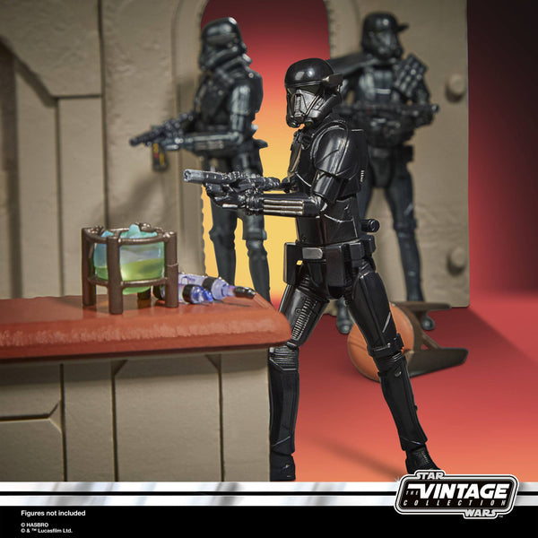 STAR WARS THE VINTAGE COLLECTION - THE MANDALORIAN - NEVARRO CANTINA MIT IMPERIAL DEATH TROOPER (NEVARRO)