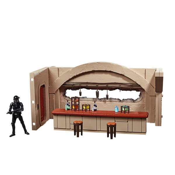 STAR WARS THE VINTAGE COLLECTION - THE MANDALORIAN - NEVARRO CANTINA MIT IMPERIAL DEATH TROOPER (NEVARRO)