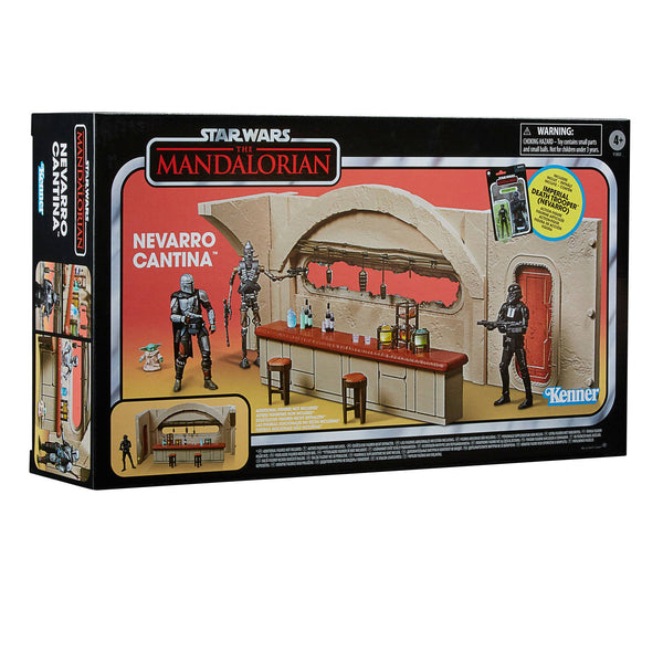 STAR WARS THE VINTAGE COLLECTION - THE MANDALORIAN - NEVARRO CANTINA MIT IMPERIAL DEATH TROOPER (NEVARRO)