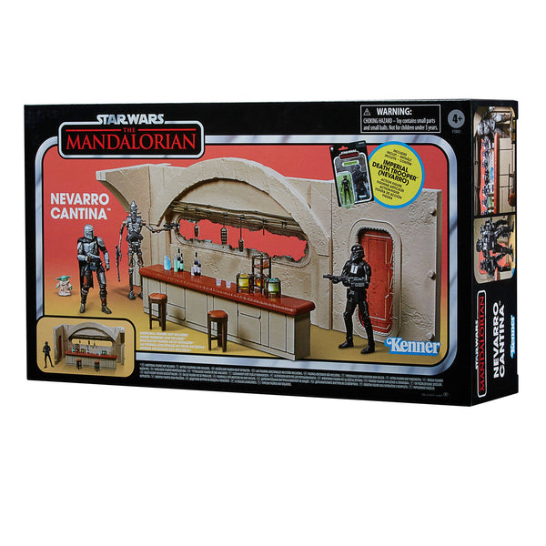 STAR WARS THE VINTAGE COLLECTION - THE MANDALORIAN - NEVARRO CANTINA MIT IMPERIAL DEATH TROOPER (NEVARRO)