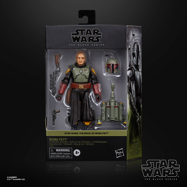 STAR WARS BLACK SERIES - THE BOOK OF BOBA FETT - #02 BOBA FETT (THRONE ROOM) DELUXE