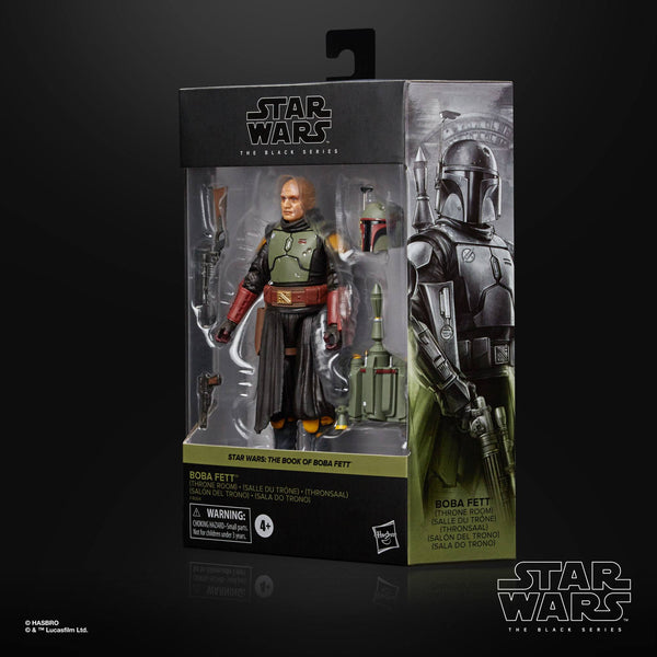 STAR WARS BLACK SERIES - THE BOOK OF BOBA FETT - #02 BOBA FETT (THRONE ROOM) DELUXE