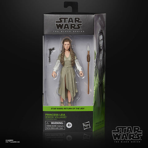 STAR WARS BLACK SERIES - RETURN OF THE JEDI - #09 PRINCESS LEIA (EWOK VILLAGE)