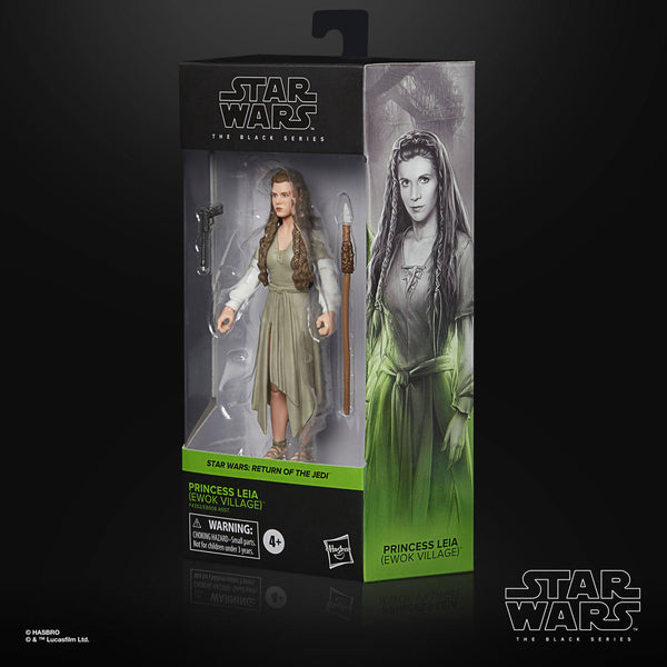 STAR WARS BLACK SERIES - RETURN OF THE JEDI - #09 PRINCESS LEIA (EWOK VILLAGE)