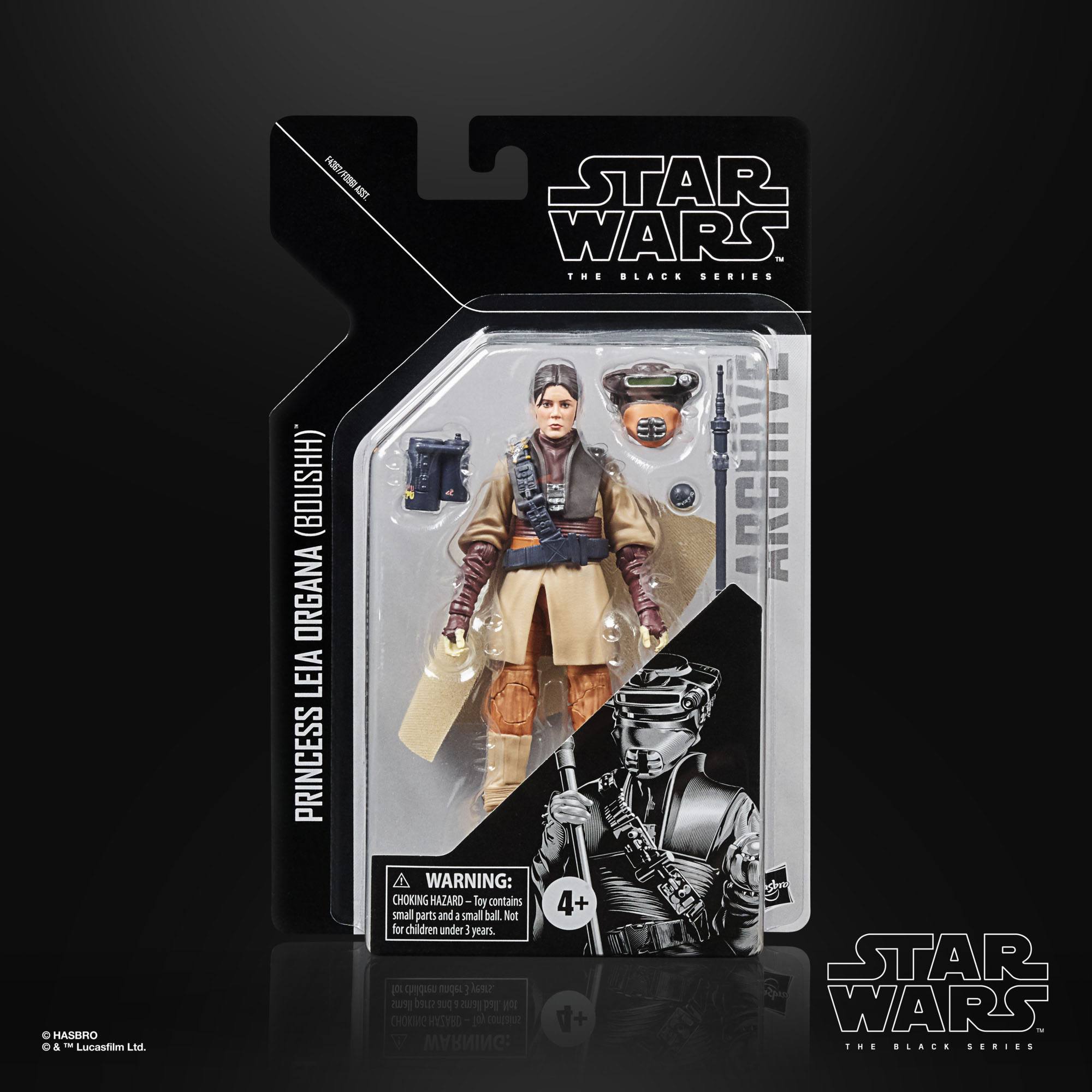 STAR WARS BLACK SERIES - ARCHIVE - PRINCESS LEIA ORGANA (BOUSHH)