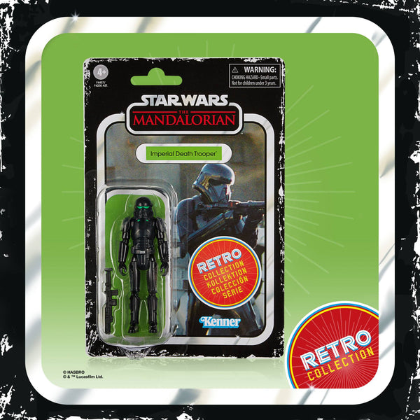 STAR WARS THE RETRO COLLECTION - THE MANDALORIAN - IMPERIAL DEATH TROOPER