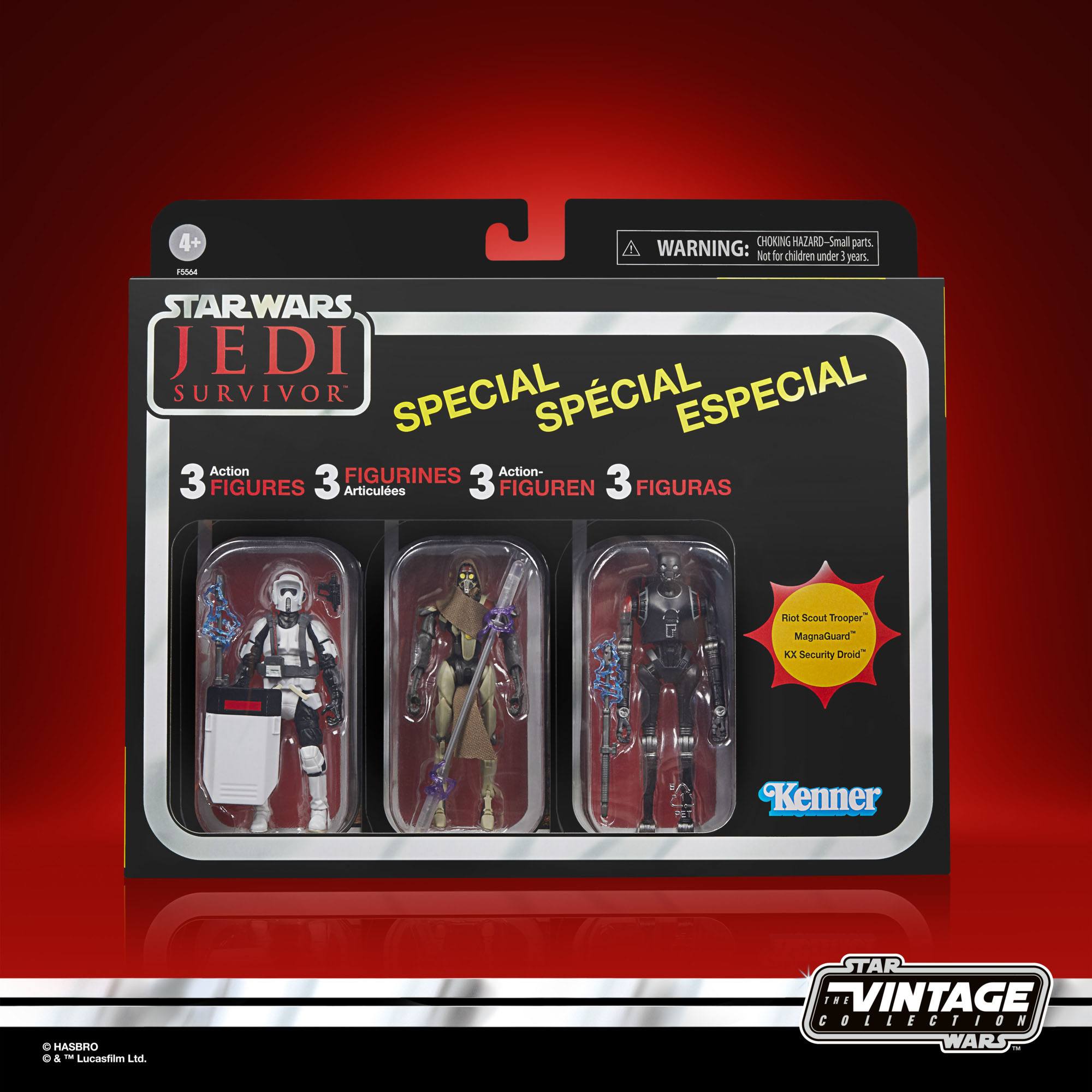 STAR WARS THE VINTAGE COLLECTION - GAMMING GREATS - STAR WARS JEDI: SURVIVOR MULTIPACK