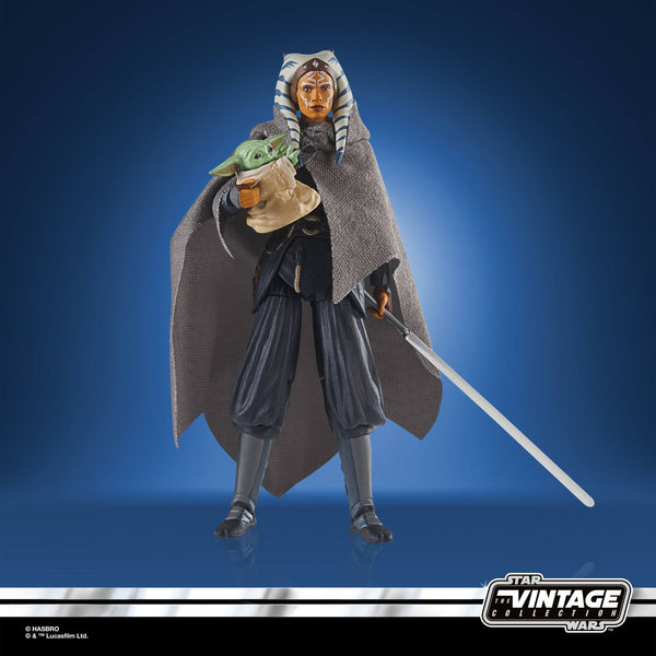 STAR WARS THE VINTAGE COLLECTION - THE MANDALORIAN - AHSOKA TANO & GROGU