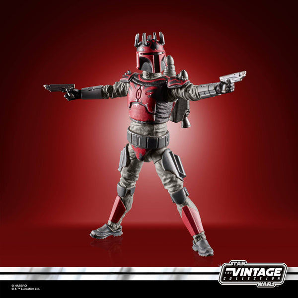 STAR WARS THE VINTAGE COLLECTION - THE CLONE WARS - MANDALORIAN SUPER COMMANDO CAPTAIN VC246