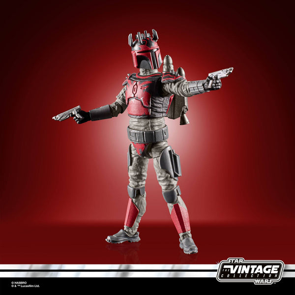 STAR WARS THE VINTAGE COLLECTION - THE CLONE WARS - MANDALORIAN SUPER COMMANDO CAPTAIN VC246