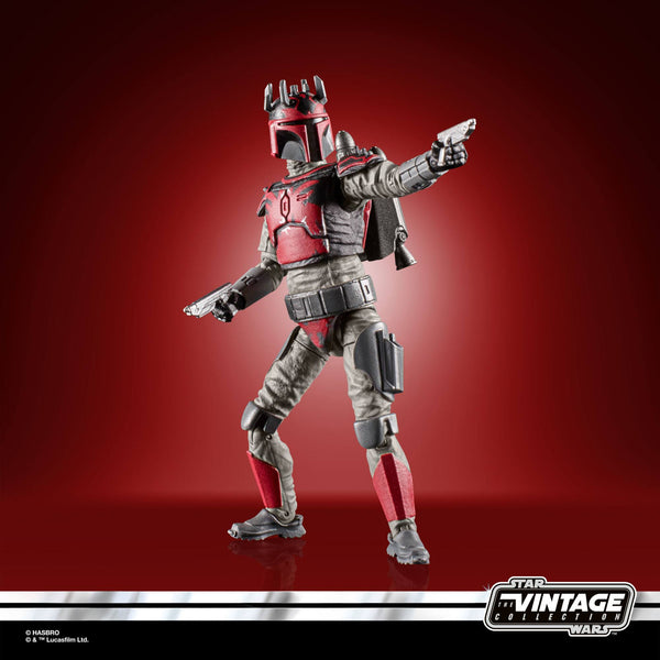 STAR WARS THE VINTAGE COLLECTION - THE CLONE WARS - MANDALORIAN SUPER COMMANDO CAPTAIN VC246