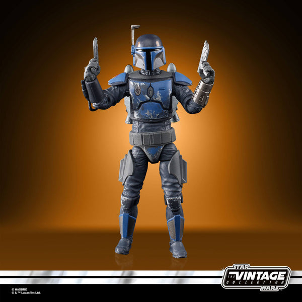 STAR WARS THE VINTAGE COLLECTION - THE CLONE WARS - MANDALORIAN DEATH WATCH AIRBORNE TROOPER VC247