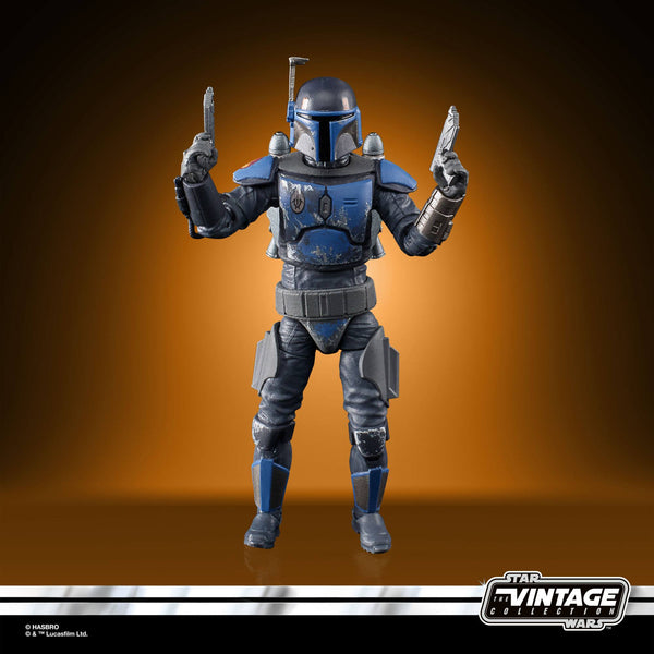 STAR WARS THE VINTAGE COLLECTION - THE CLONE WARS - MANDALORIAN DEATH WATCH AIRBORNE TROOPER VC247